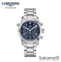 国内正規品Longines ロンジン【Longines Spirit】【ロンジン スピリット】クロノメーター自動巻き シリコンヒゲゼンマイ メタルバンド 42ミリケース クロノグラフ メンズ【男性用】【L3.820.4.93.6】(2)