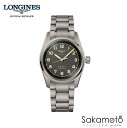 ロンジン 国内正規品Longines　ロンジン【Longines Spirit】【ロンジン スピリット】チタンモデル　クロノメーター自動巻き　シリコンヒゲゼンマイ　メタルバンド　40ミリケース　メンズ【男性用】【L3.810.1.53.6】