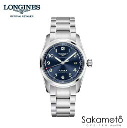 ロンジン 腕時計（メンズ） 【あす楽】国内正規品Longines　ロンジン【Longines Spirit】【ロンジン スピリット】クロノメーター自動巻き　シリコンヒゲゼンマイ　メタルバンド　40ミリケース　メンズ【男性用】【L3.810.4.93.6】L38104936