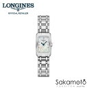 正規品ロンジンlongines「ドルチェヴィータ」【DolceVita】スクエアケース 【レディース】【女性用】クォーツ腕時計 ステンレスベルト マザーオブパール文字盤 ダイヤモンドインデックス 【L5.258.4.87.6】【L52584876】