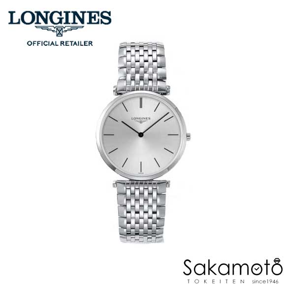 正規品ロンジンlongines　「ラ・グランクラシック」　La Grande Classique メンズウォッチ　36ミリケース　薄型　厚さ5ミリ　クォーツ..