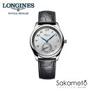 【新作】国内正規品 LONGINESロンジン マスターコレクション 自動巻き スモールセコンド シルバー文字盤 グレー革バンド【L2.843.4.73.2】【l28434732】