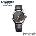 【新作】国内正規品 LONGINESロンジン マスターコレクション 自動巻き スモールセコンド アンスラサイトグレー文字盤 グレー革バンド【L2.843.4.63.2】【l28434632】