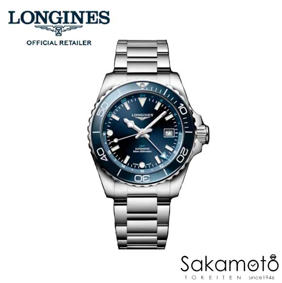 ڿ۹ʥ󥸥longines ϥɥ󥯥ȡHYDROCONQUEST GMT ߥå٥ СưGMTǽܡ30ɿ塡41ߥꥱ֥롼ʸס󥺡ѡۡL3.790.4.96.6