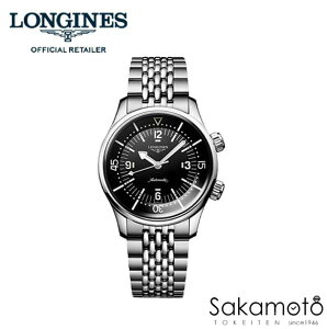 ڿ۹ʥ󥸥longines쥸ɥС(Legend Diver˼ư ƥ쥹Хɡ39ߥꥱ󥺡֥åʸסѡۡL3.764.4.50.6ۡL37644506