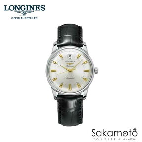 国内正規品Longines　ロンジン　コンクエストヘリテージコレクション　3針デイトオートマチック　35ミリケース　シルバーダイヤル【smtb-m】【土日祝日発送可能】【L1.611.4.75.4】【L16114754】