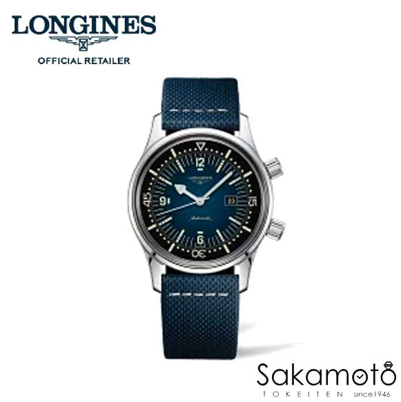 ʥ󥸥longines쥸ɥС(Legend Diver˥֥롼ư ǥդ36ߥꥱ󥺡˥åL3.374.4.90.2ۡL33744902