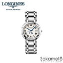 ロンジン 正規品ロンジンlongines　「プリマルナ」　PrimaLuna　レディース腕時計　30.5ミリ　クオーツ　ムーンフェイズ　デイト付き　ステンレスモデル　【L8.115.4.71.6】【l81154716】