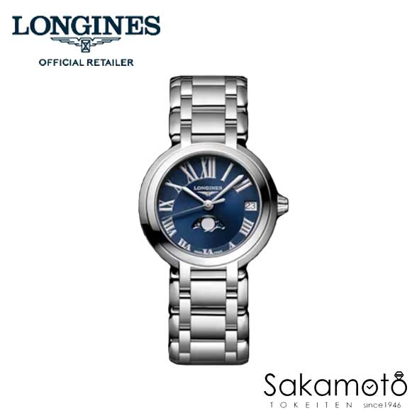 ʥ󥸥longines֥ץޥʡסPrimaLunaǥӻס30.5ߥꡡġࡼեǥդƥ쥹ǥ롡֥롼ʸסL8.115.4.91.6ۡl81154916