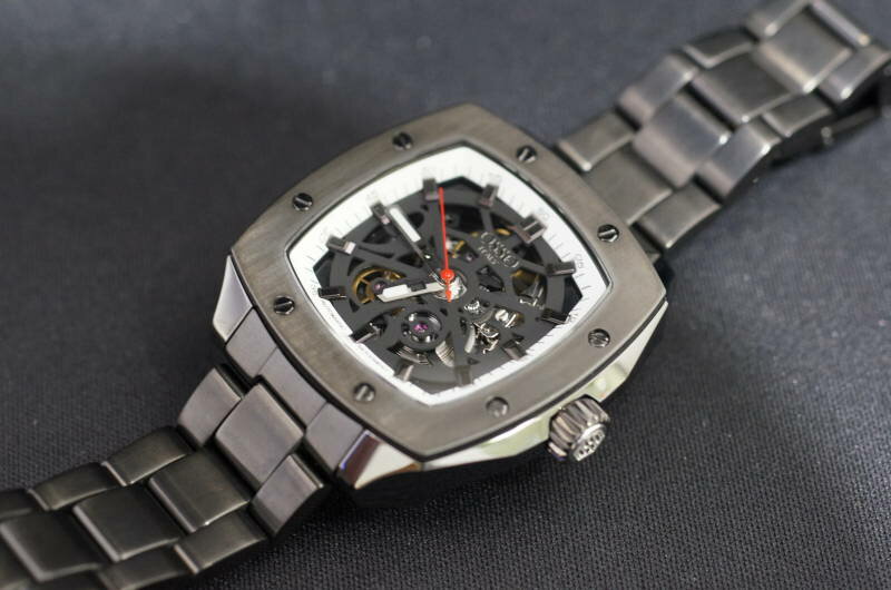 国内正規品【OSSO　ITALY】オッソイタリィ GENERALE ジェネラーレ　スケルトン　自動巻き　ブラックモデル　世界限定20本　SWISS製　40x43ミリケース【60回まで無金利ローン対象商品】【GENERALE GT03】