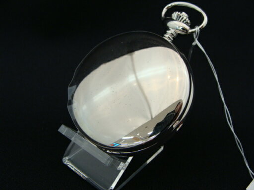 正規品Rapport「ラポート」  ポケットウォッチ懐中時計 シルバー色  手巻きモデル 【PW55】