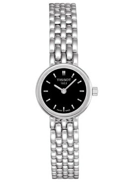 国内正規品TISSOT　ティソ　　レディスウォッチ　19mm　ブラック文字盤　　ステンレスベルト　【T058.009.11.051.00】女性に着けてもらいたい