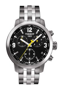 【あす楽】正規品TISSOT【ティソ】NewPRC200クロノグラフ20気圧防水ブラック文字盤T055.417.11.057.00【smtb-m】送料無料【土日祝日発送可能】【T0554171105700】