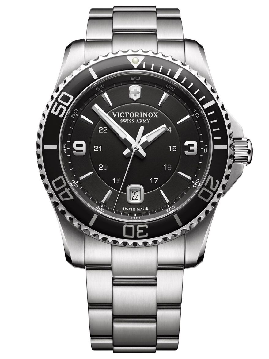 国内正規品VICTORINOX【ビクトリノックス】マーベリック【MAVERICK】クォーツダイバー【241697】【ブラック文字盤】職人さんの点検で安心・安全の正規品を送りします