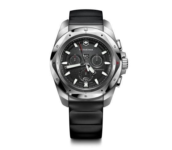 国内正規VICTORINOX【ビクトリノックス【INOX　Chrono】【イノックス クロノ】【ブラック】戦車が踏ん..