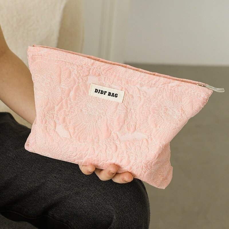 メガ割 24化粧品バッグ大容量収納バッグ口紅化粧品ポータブルトイレタリースーパーホットで新鮮な コスメ