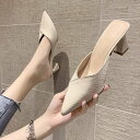 メガ割 スタイルアップヒールパンプス ヒールパンプス 走れるパンプス ローヒール シューズ 新作 痛くない レディース ヒール スリッパ サンダル クローズトゥ...