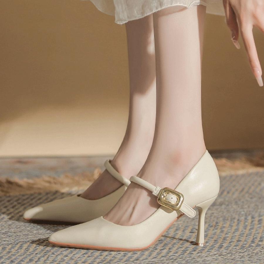 パンプス 太いヒール＆細いヒール ローヒール パンプス 美脚 靴 痛くない 疲れない 通勤靴 レディースパンプス サンダル シューズ ローヒール 走れるパンプス