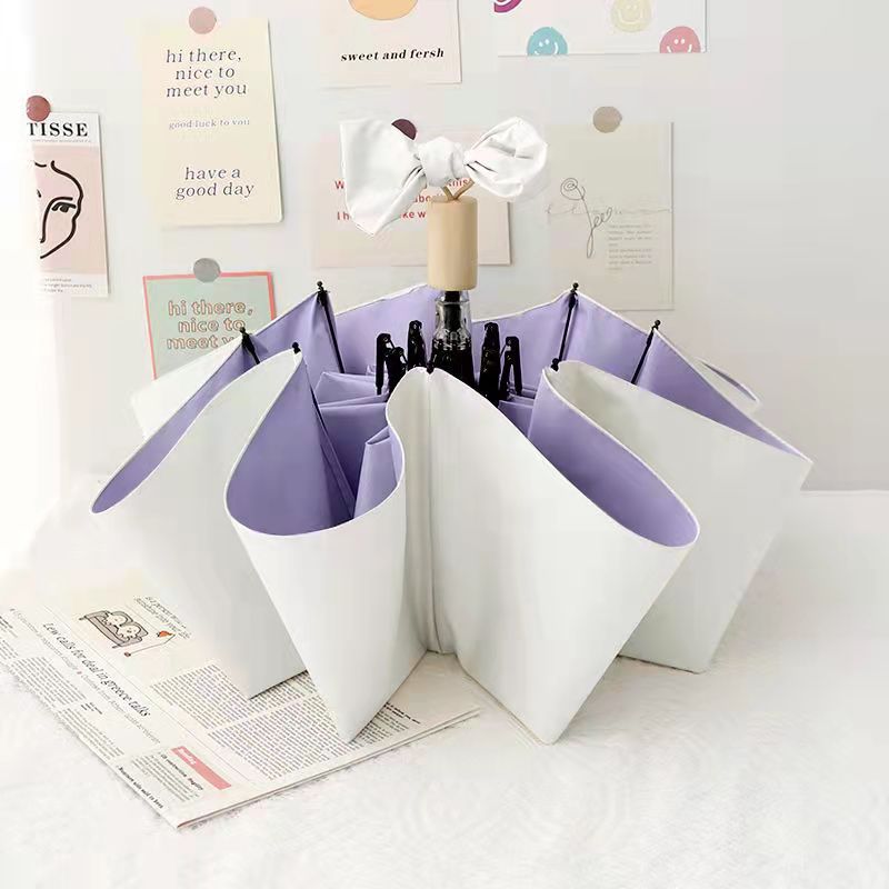 ラッキーバッグ isn新型日傘対策晴雨兼用韓国全自動折り畳み傘手動折り畳み傘で遮光 UV UV紫外線カット遮光率 %