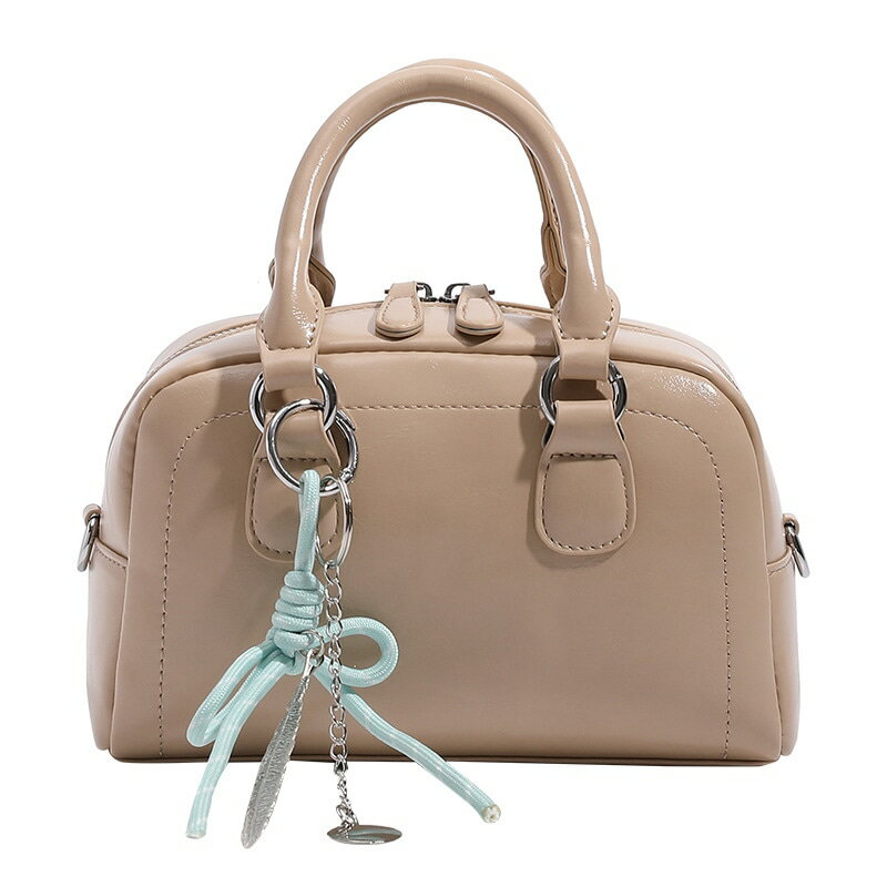 ショルダーバッグ 横長ボストンバッグ ハイエンドバッグボストン 新しいファッションクロスボディバッグハンドボウリングバッグ 韓国ファッション