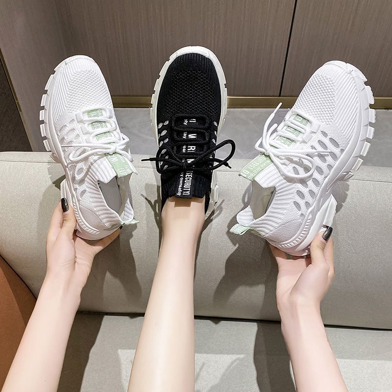 ジョギングシューズ ウォーキングシューズ シューズ 軽量ランニング 美脚 通学靴 カジュアルシューズ スニーカー 厚底 韓国ファッション シューズ