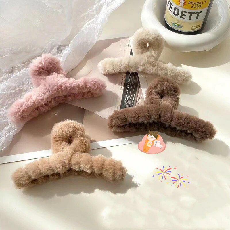 韓国ファッション ヘアクリップ シンプル ヘアクリップ 大きい クリップ 秋冬 大人気 シンプル ヘアアクセサリー パール 気品 ヘアアクセサリー(3)