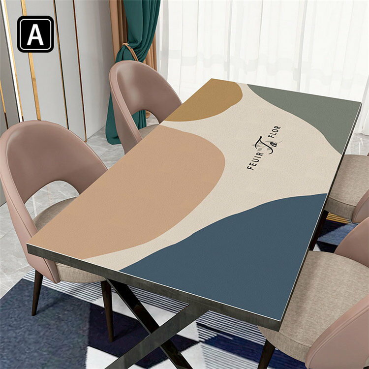 * cm テーブルクロス pu皮革生地 北欧 テーブルマット 防水防油 耐熱 汚れ防止 食卓カバー 模様替え 高級感 サイズオーダー可能 おしゃれ テーブルセッティング 四角形 長方形 撥水