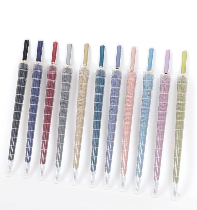 本骨 超強耐風 長傘 レディース メンズ ボタン 耐風 丈夫 紳士 ビジネス傘 手動開閉式 長柄 ジャンプ傘 日傘 雨傘 晴雨兼用 多骨傘 撥水加工 折れない オシャレ 女性用 傘 おしゃれ シ