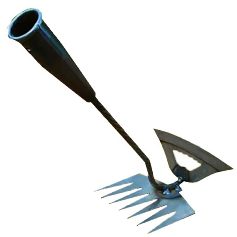 備中鍬 替え刃 草刈りレーキ くわ 穴掘り 多用途 田畑の耕作 スチール 草抜き 草取り 道具 便利 グッズ..