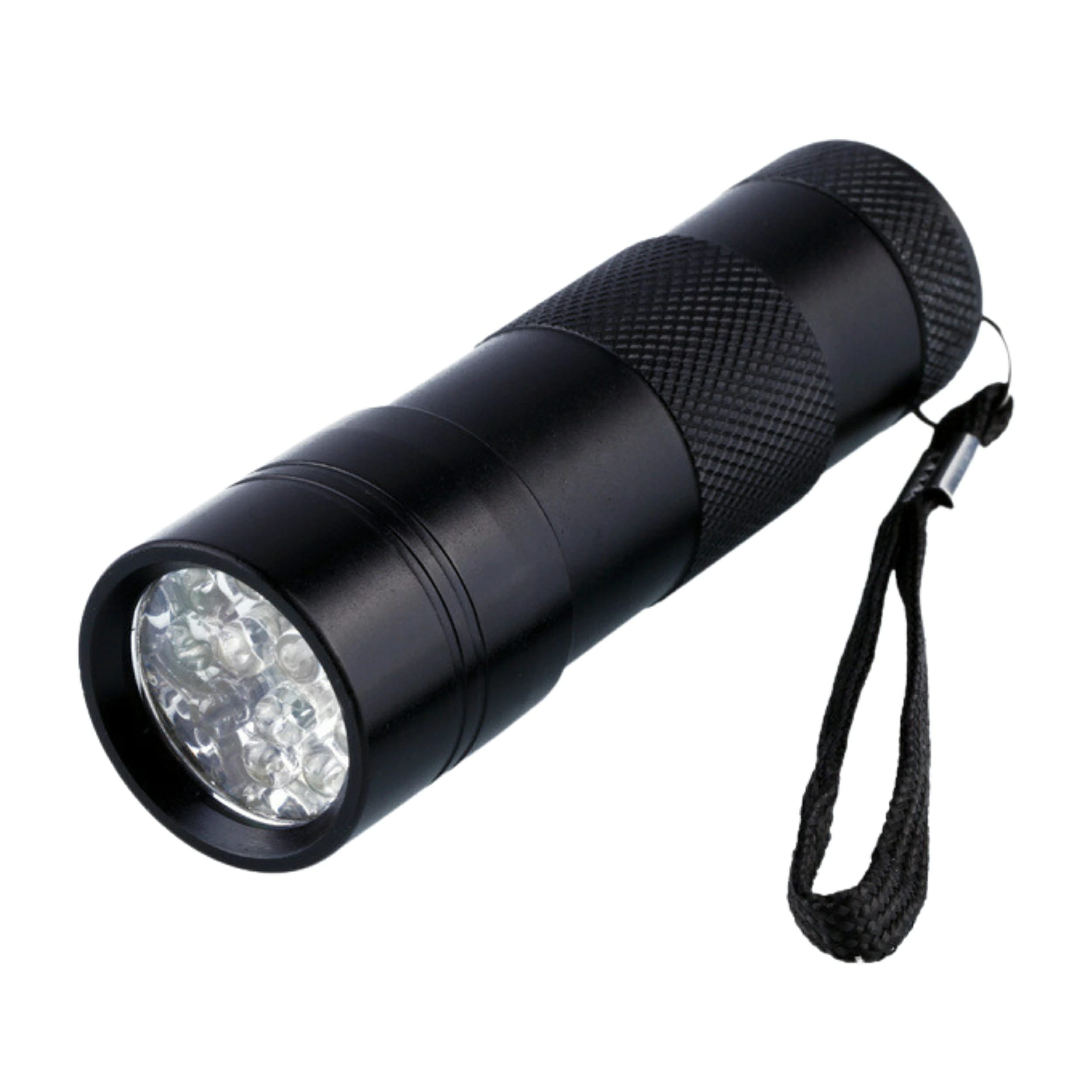 ブラックライト UV 紫外線ライト LED 懐中電灯 ハンディライト ブラック シルバー 電池式 乾電池 汚れ..