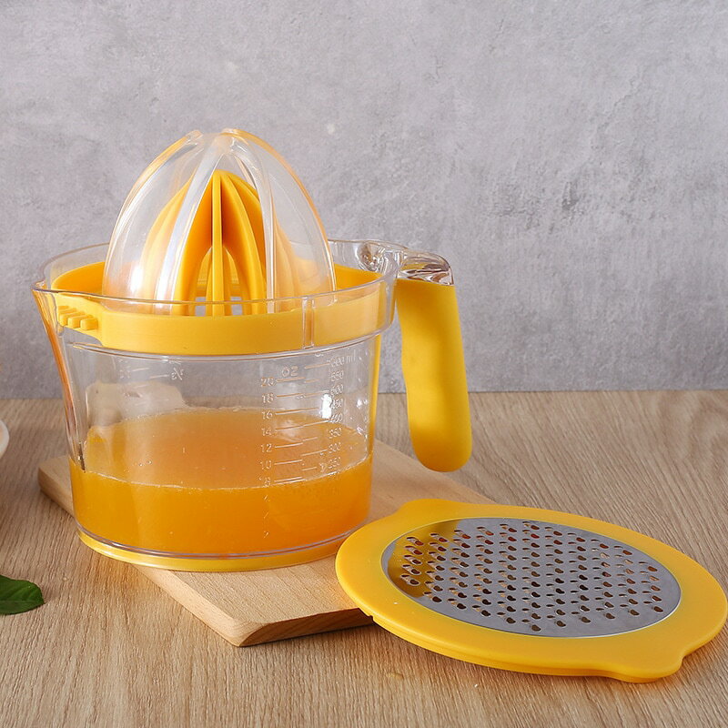 ポータブル手動ジューサーカップ キッチン用品 搾り器 手動ジューサー 家庭用 ハンドジューサー 手動式 取り外し可能 洗い簡単 人間工学 レモン搾り器 手動式 多機能 フルーツ絞り器 レモンプレス レ