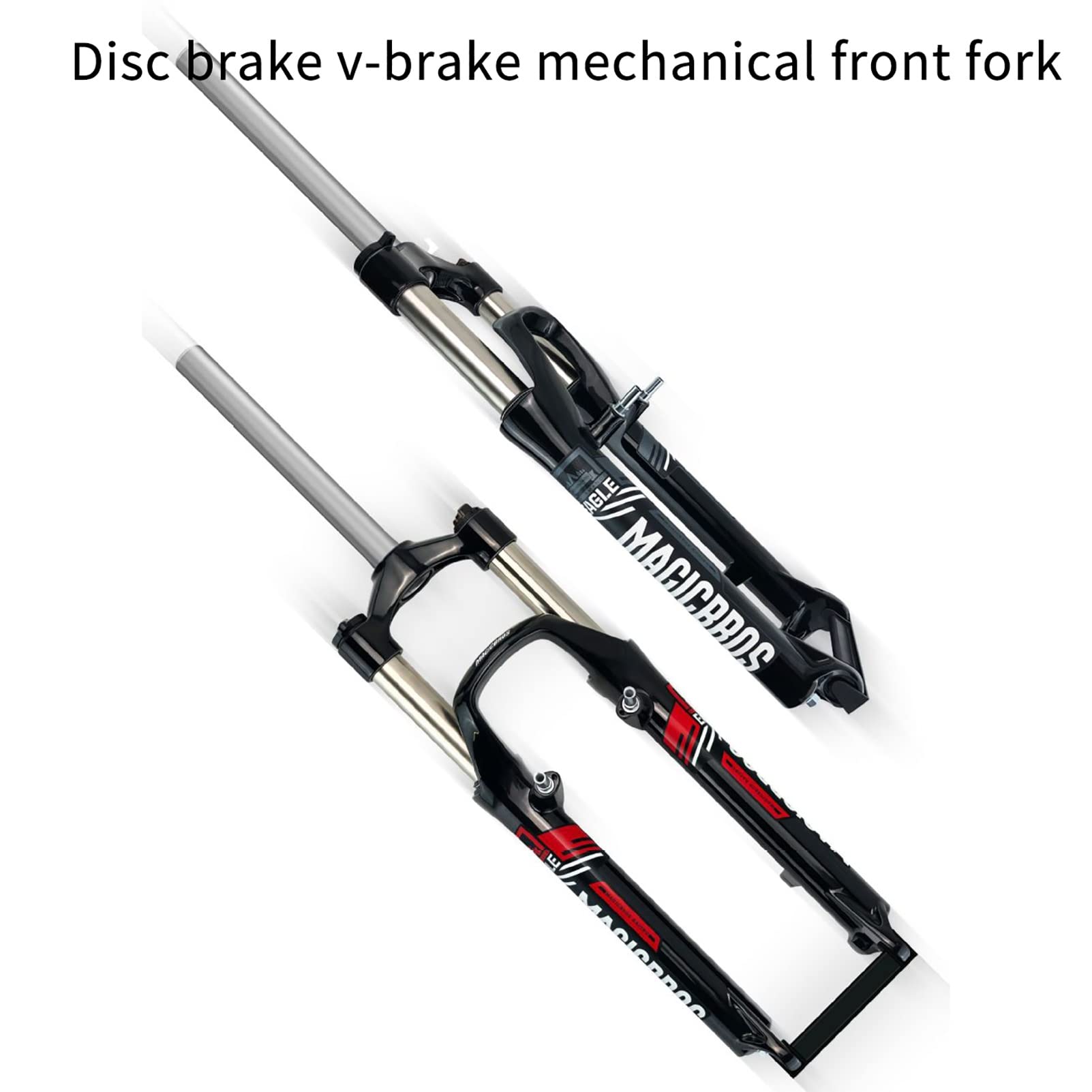 インチ フロントサスペンション フォーク - / アルミニウム合金 マウンテン バイク フロント フォーク ..