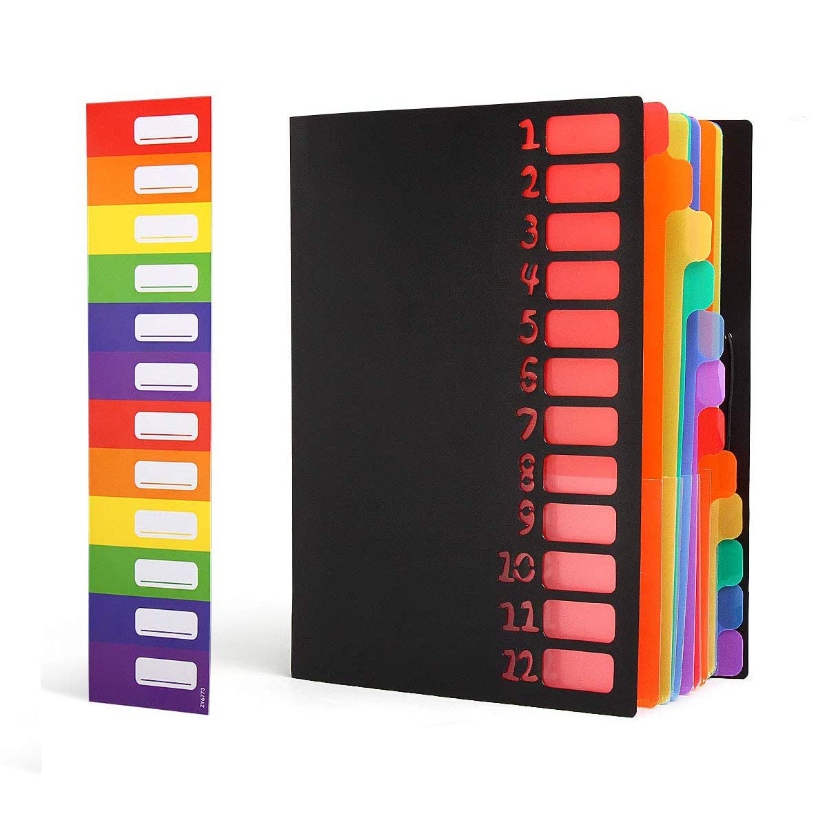 JUSTARK ドキュメントファイル A ファイルフォルダ ファイルケース 書類ケース 持ち運び 書類入れ 事務..