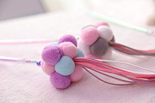 tamagomaki猫じゃらし 人気猫おもちゃ 猫用品 可愛い ネコあそび ネズミおもちゃ 猫おもちゃボール ねこ棒 ストレス解消 ねこ ネコ 運動不足 フリンジつき 柔らかい毛玉