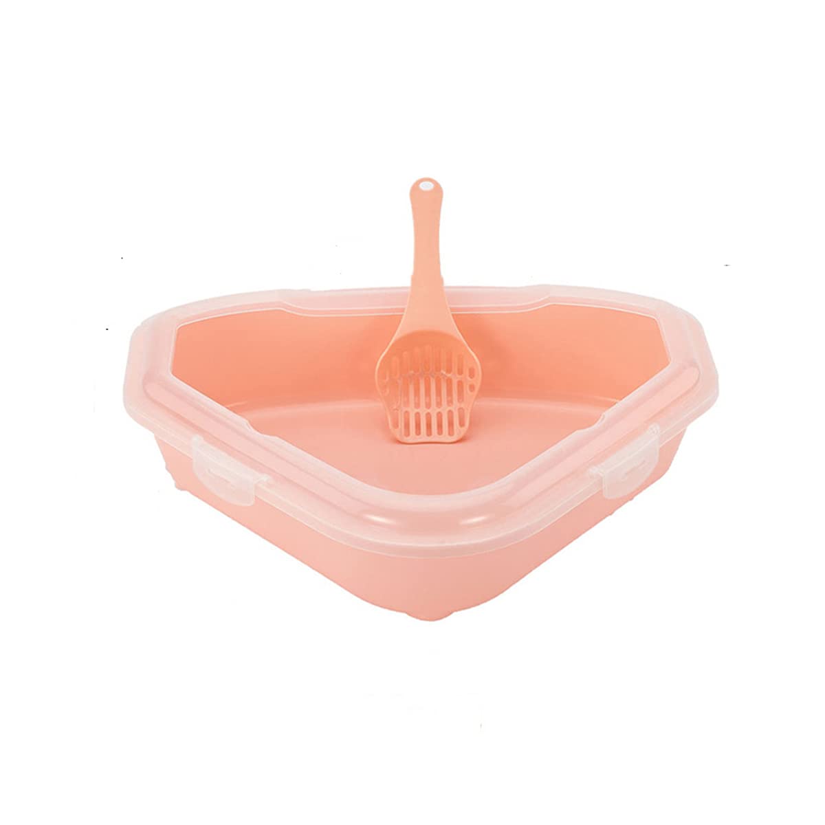 トイレ猫のト 猫用トイレ ペットトイレ スコップ付き 大容量 シンプル デザイン トイレ本体 猫用トイレ..