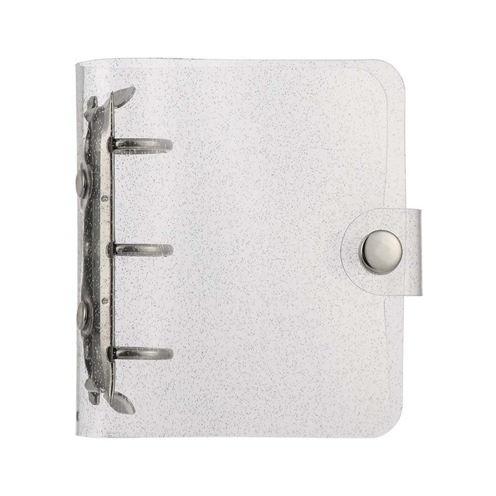 KLSXU 単純 ミニ 緑 穴 文房具 バインダークリップ ノートブックの内部ページ メモ帳プランナークリッ..