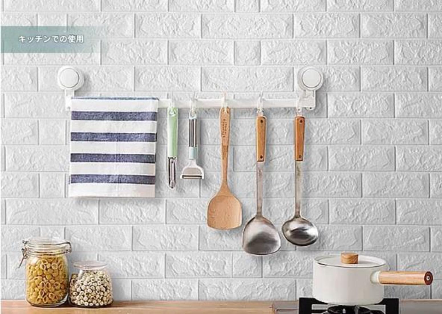 3D立体ウォールステッカー壁紙防水防湿ソフトパック背景壁自己粘着寝室暖かいフォームレンガ壁装飾（1..