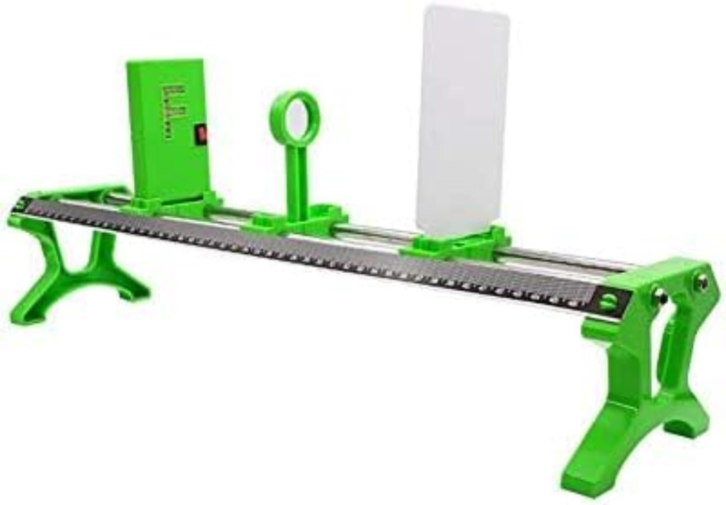 WJW 物理学実験室光学キット光学ベンチ凹面凸レンズ-科学光屈折装置用レンズプリズムセット