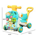 ベビーウォーカー 4in1 ベビーウォーカー 手押し車 幼児ウォーカー ベビー転倒止め 歩行補助 歩行練習 トレーニング サポート知育玩具 出産祝い 入園ギフト...