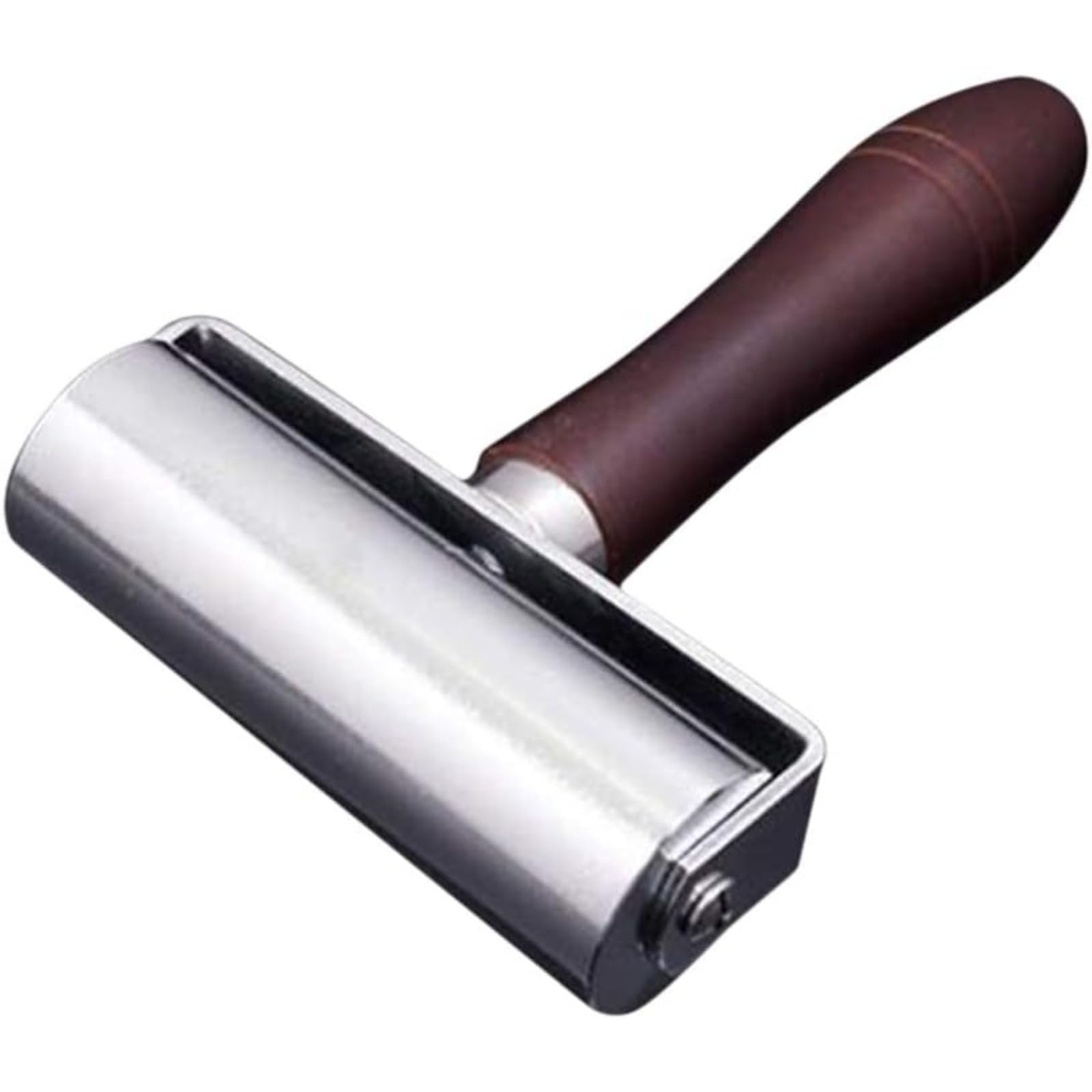 ローラー 革工具 レザークラフト 圧着ローラー 接着 工具 革工芸用 DIY スチールローラー クッションフ..