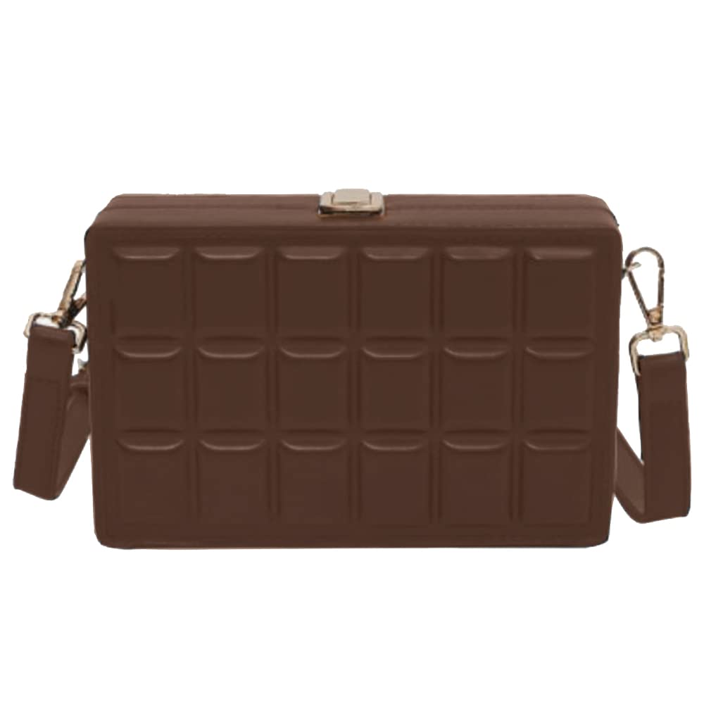 [スーツケースカンパニー]GPT ショルダーバッグ 板チョコ型 スクエア 可愛い チョコレート おしゃれ シ..