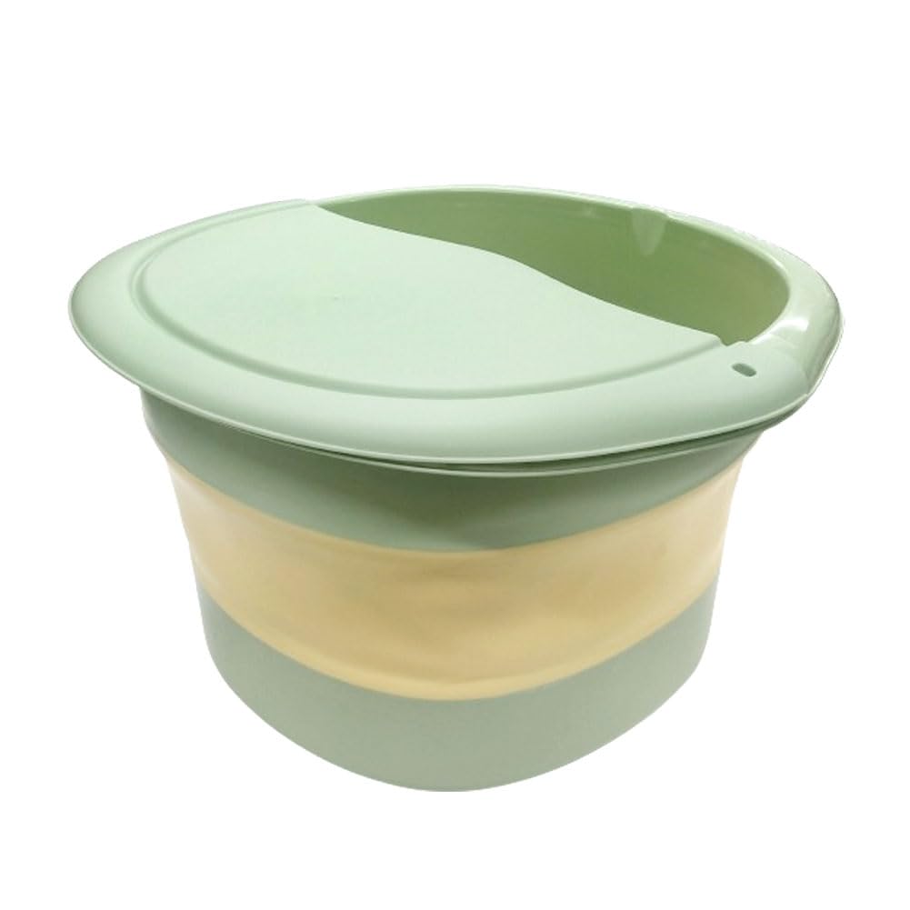 足湯 バケツ 折りたたみ フットバス 足湯用 桶 ツボ押し 足裏 マッサージ コンパクト 自宅 家庭用 足湯..