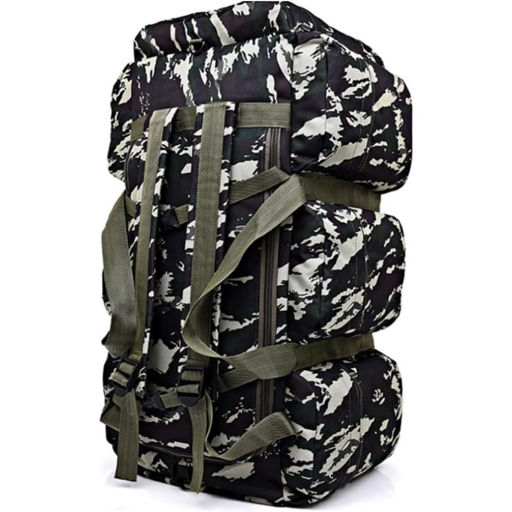 楽天さかもとストア[ ] 登山リュック 防水 大型ザック 大容量 90リットル 登山 キャンプ 迷彩柄 旅行 仮設住宅 テント泊 非常時向け アウトドア 防災用 避難用 [並行輸入品]