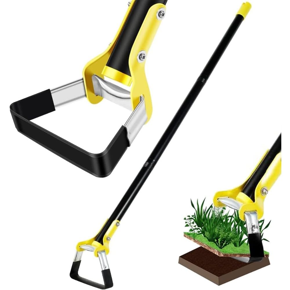 草削り ピーラー 立ち楽 雑草抜き鍬 ガーデニング グッツ 伸縮式 除草作業 畑の除草ピー ガーデニング ..