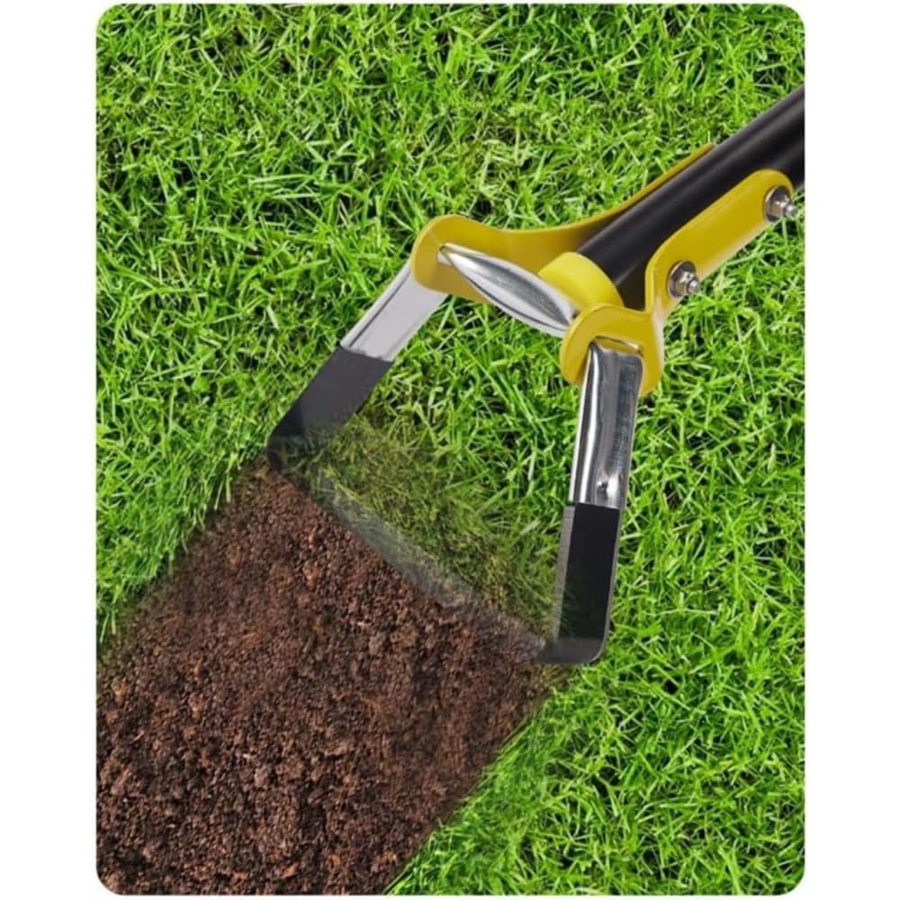 草取り道具 草削り 立ったまま 伸縮式 ステンレス ガーデニング 雑草除去 除草作業 園芸 便利ツール (6..