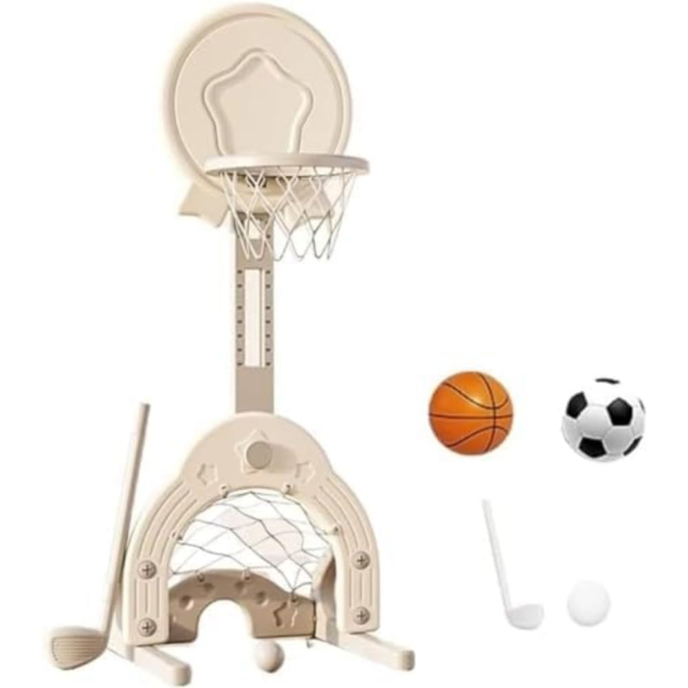 ミニ 3in1 バスケットゴール 子供用 バスケットボールフープセット ボックス早期教育のおもちゃラック ..