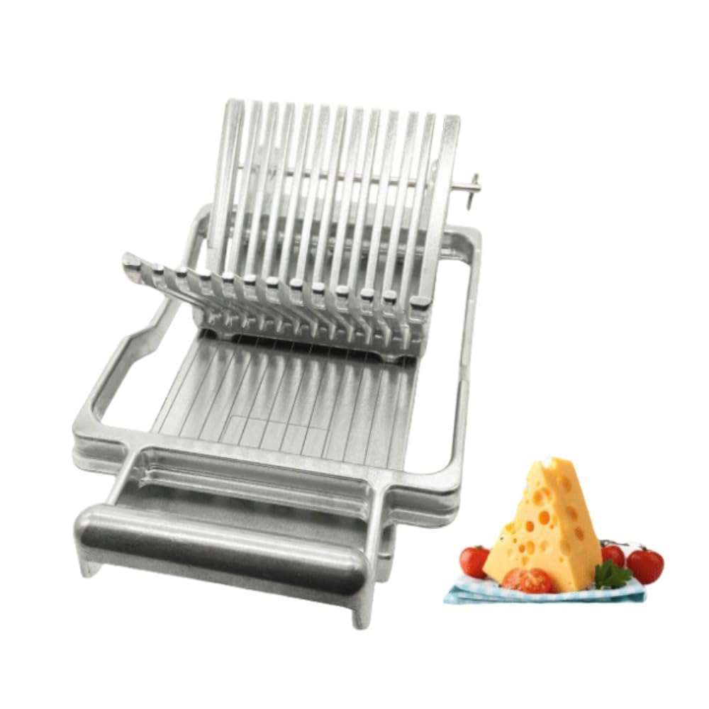 Guyyelt 業務用トマトスライサー、 ヘビーデューティー トマトカッター スライドボード内蔵 レストランまたは家庭用、 トマトスライサーカッター ハンドル付き、 フルーツ チーズ タマネギのスライスに最適 (20mmブレード) [並行輸入品]