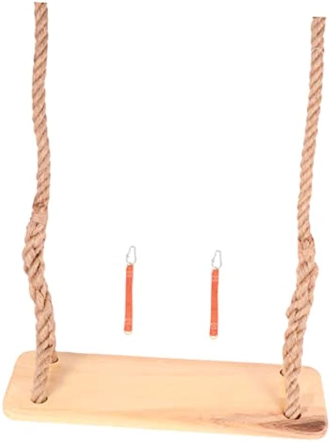 子供と大人のための屋内用ブランコ、木製、装飾 [並行輸入品]