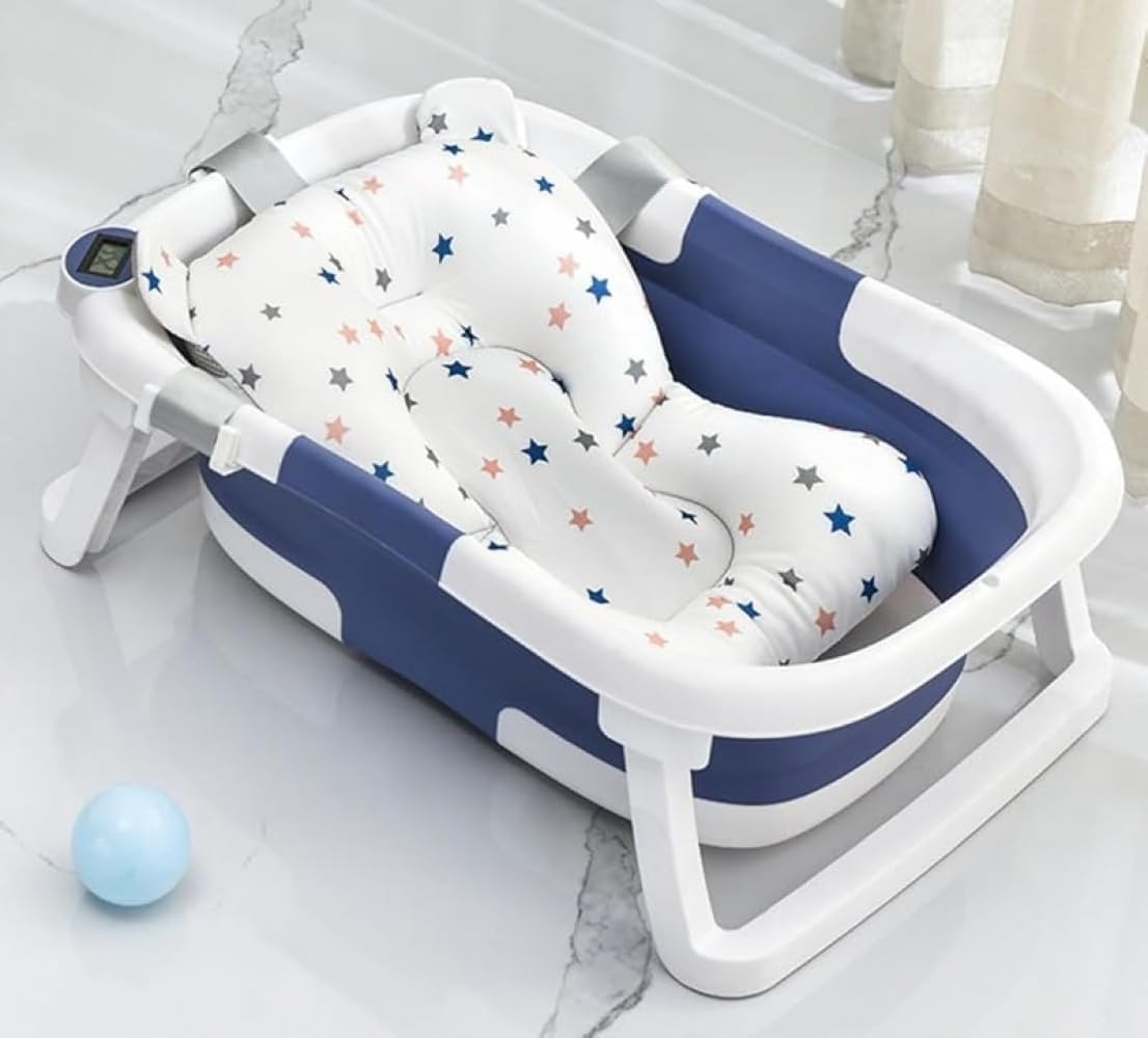 ベビーバス畳スープ温度計と浸漬浴槽シンク新生児 ⅐ 0-6 歳ピンク