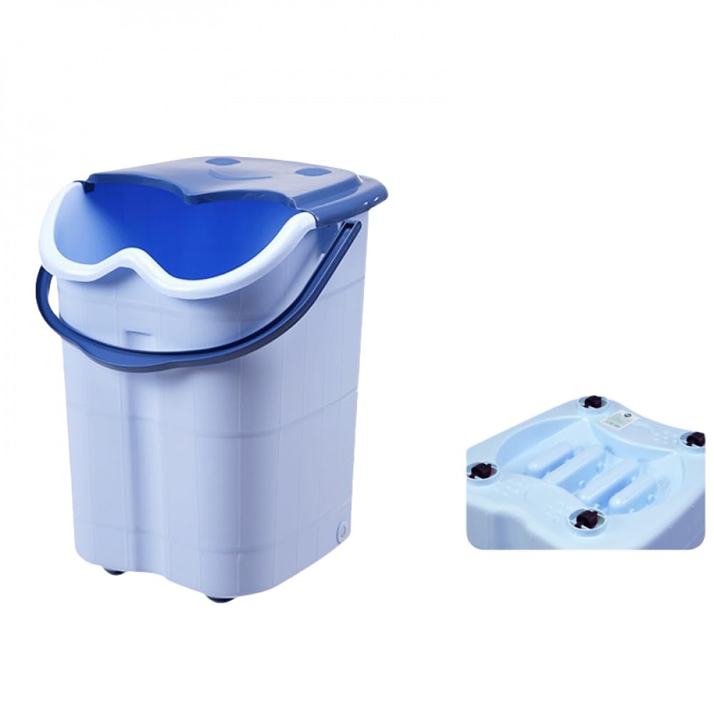 足湯バケツ フットバス 保温 厚手 プラスチック 家庭用 足洗い台 リラックス ぜひご安心してお買い求め..